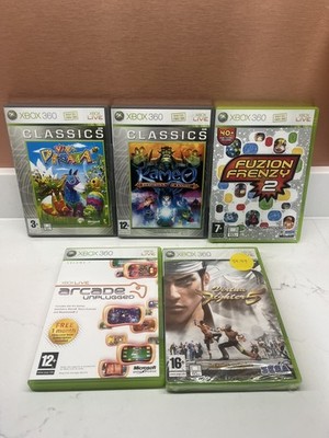 Neu Sealed Bundle 5 Spiele Virtua Fighter 5 Microsoft Xbox 360 Kameo Viva Piñata 