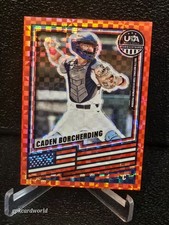 2026 PANINI STARS AND STRIPES CADEN BORCHERDING RED POWER 002/149 TEAM USA