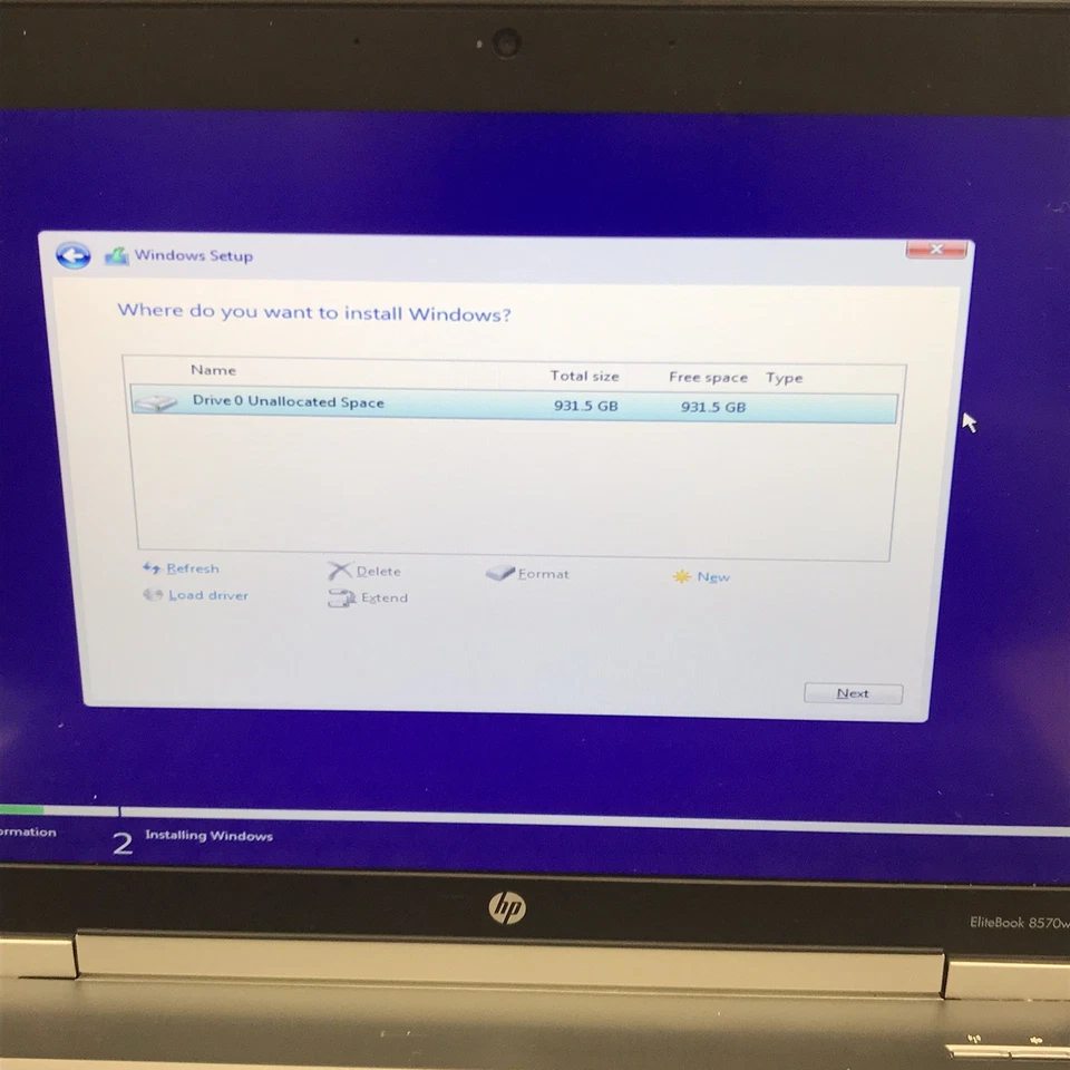 HP EliteBook 8570w 15.6" Laptop i5-3360M 8GB RAM 1TB HDD BIOS Locked No Battery - Image 3 of 4