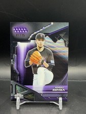 2025 Topps Chrome Black Baseball- Kodai Senga Purple /75