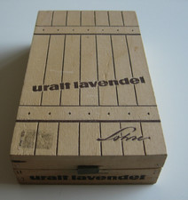 Alte Holz-Schachtel Dose Uralt Lavendel Gustav Lohse Berlin Werbung Vintage ALT