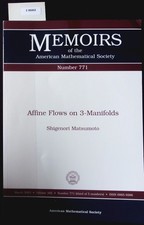 Affine flows on 3-manifolds. Memoirs of the American Mathematical Society; 771.