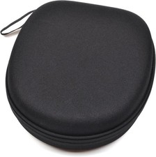 Large Hard Shell Headphones Case for Sony MDR Series - Travel Bag, Black