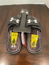 Under Armour Boys GS Mercenary XI Slides Sandals Kids youth NWT 4D Foam