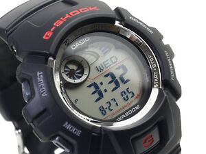 New Casio G-2900 G-Shock Digital Mens Watch E-Data Memory G-2900F-1V Black Diver 4971850768869