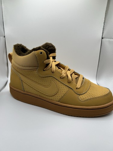 Nike Court Borough Mid WNTR GS - Brown - Size Uk 6 - Picture 5 of 9