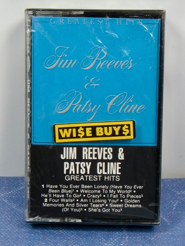 Jim Reeves & Patsy Cline Greatest Hits Cassette Tape, 1981, RCA Sealed - Bild 1 von 5
