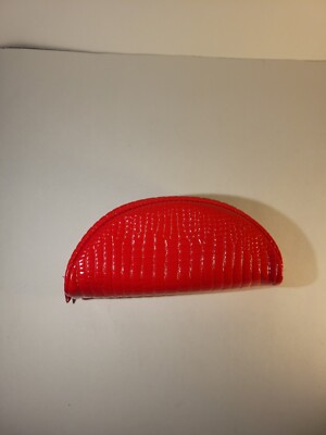 AMARIGE de GIVENCHY Red Zip Up Cosmetic Bag