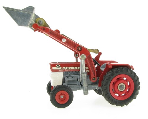 Corgi Toys 69 Massey Ferguson MF 165 mit Frontlader Traktor Schlepper Model - Bild 7 von 9