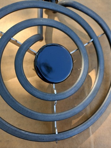 Lot Of 2 Surface Element 6" 3 -  132170 Electric Stove Burner Black In Color - Picture 4 of 5