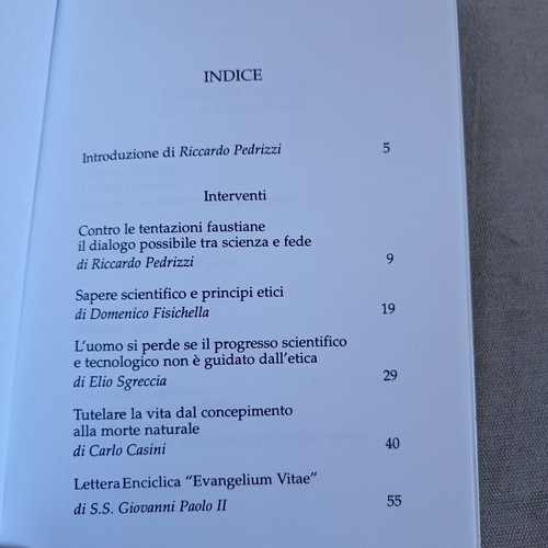 Le nuove frontiere della scienza Casini Fisichella Pedrizzi Sgreccia. Ed. Panthe - Foto 3 di 3