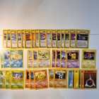 Pokemon Base Set Lot of 41 Trading Cards No Dups WoTc 1999