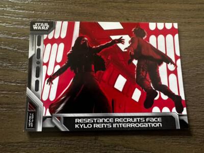 Disney Star Wars Galactic Nights Galaxy's Edge Trading Cards Kylo Ren