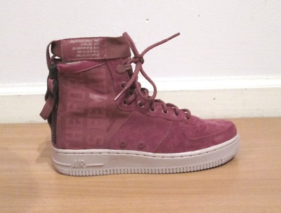 Women Nike SF Air Force 1 MID FIF in plum color size 6.5 NEW 