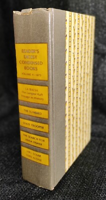 Readers Digest Condensed Books Volume 4: 1973 - SMITH - GERSON- FISHER - GODDEN