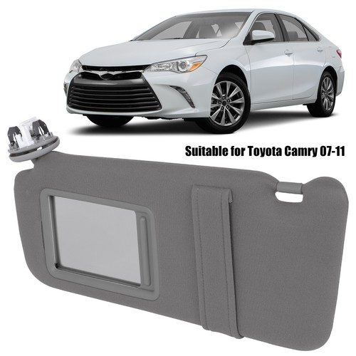 Parasol del lado derecho del pasajero para Toyota Camry 2007-2011 con techo corredizo gris claro - Imagen 3 de 12