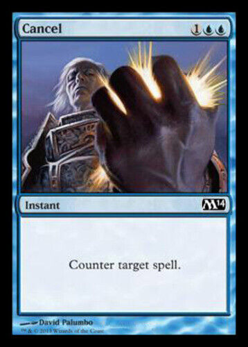 Cancel ~ Moderately Played Magic 2014 M14 MTG Magic UltimateMTG Blue Card - Picture 1 of 1
