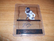 2015 Leaf Clear NFL Football Trae Waynes Rookie Auto Card Minnesota Vikings