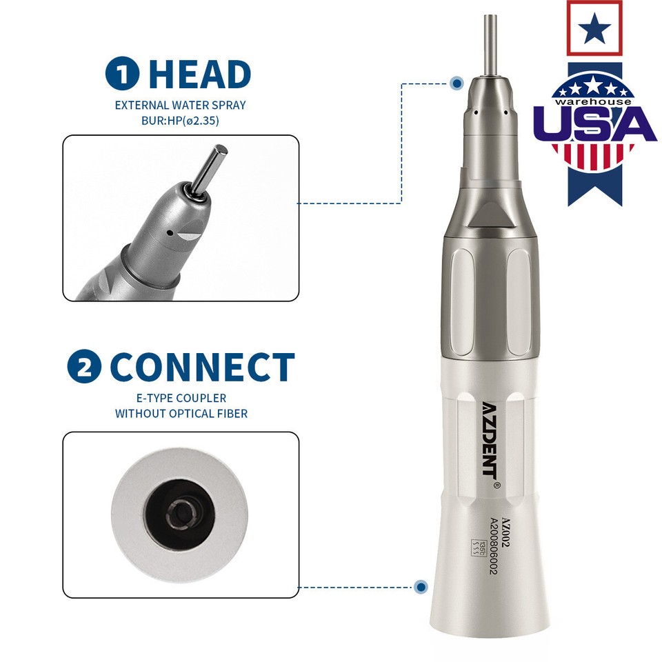 Contre-angle Dentaire NSK 20° Low Speed - Pour Implantologie, Laboratoire, Connexion E-type