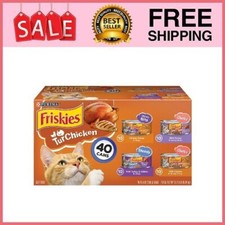 Purina Friskies Turchicken Gravy Wet Cat Food, Soft Variety Pack, 5.5 oz Cans
