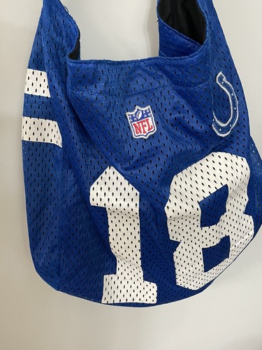 Colts Peyton Manning Purse Mesh Jersey Style Handbag by proFANity by Littlearth - Picture 3 of 10