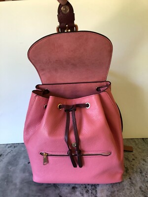 Coach 8518 Kleo Colorblock Pebble Leather Backpack for sale  display picture 2