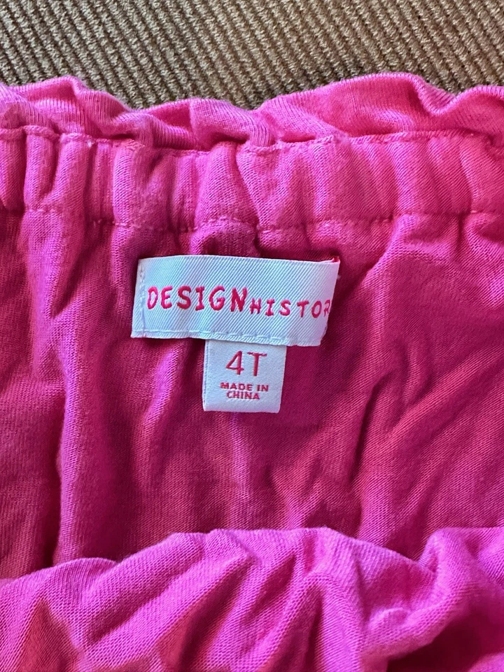 Design History Niñas Dip Dye Media Cremallera Pantalones Cortos Mameluco 4 Foto 3 de 4