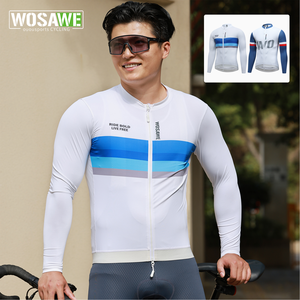 Camisole Homme Malciklo 2019 Wolf Men's Cycling Jersey Summer MTB