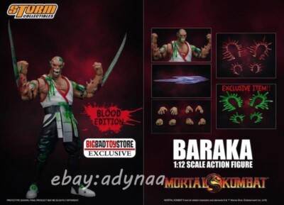 Storm Toys 1/12 Mortal Kombat BARAKA Blood Edition Action Figure
