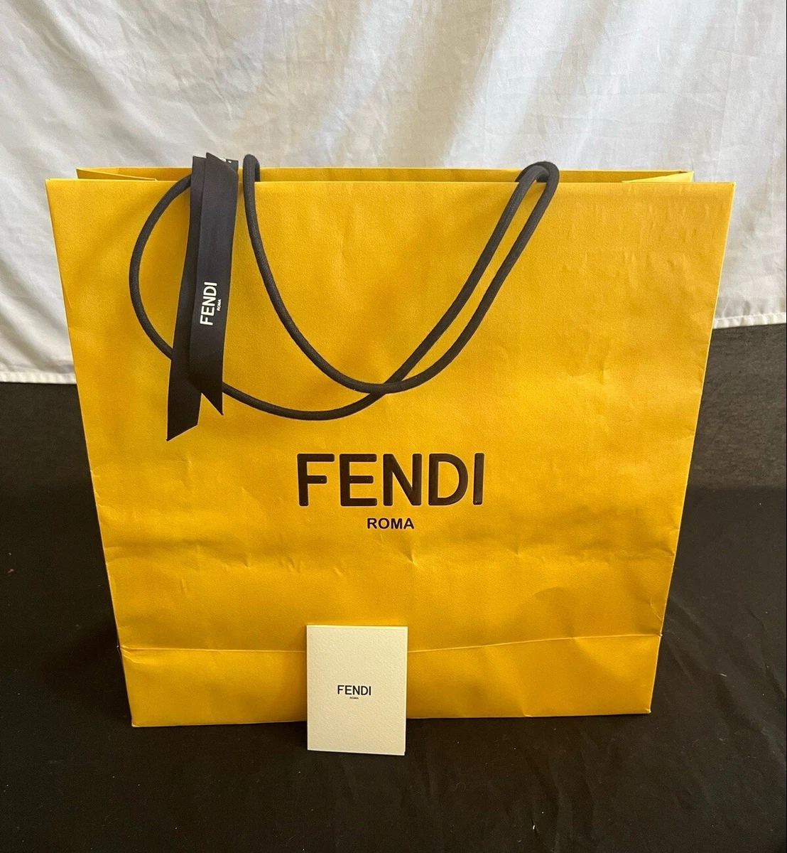 Fendi paper sales shopping bag