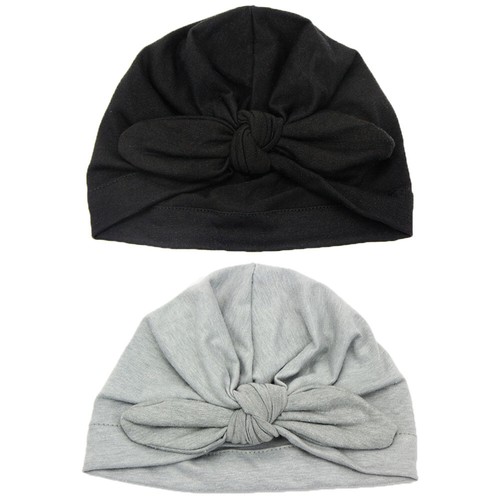 2 PCS Baby Kid Child Boy Girl Indian Style Cotton Turban Hat Hair Head Wrap Cap - Picture 5 of 9