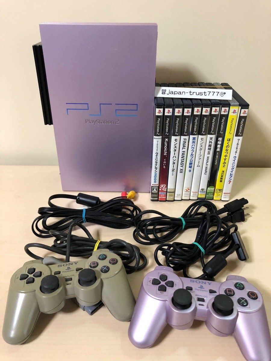 PlayStation2 - 【限定色】SONY PlayStation2 SCPH-39000SA PS2 SAKURA PINK Console Playstation 2 SCPH-39000 SA w