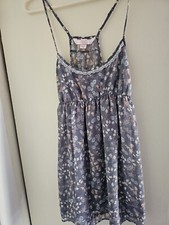 Victoria  s Secret Angels Floral Design Slip Dress Lingerie Sz Small Babydoll