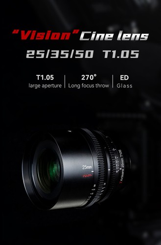 7artisans 25mm 35mm 50mm T1.05 Cinema Lens for Sony E Fuji X Leica M43 RF Camera - Picture 3 of 15