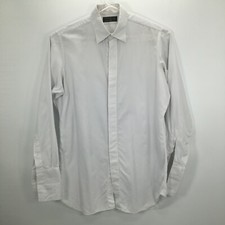 Filo A'Mano by Tom James Men's W28xL35 White Long Sleeves