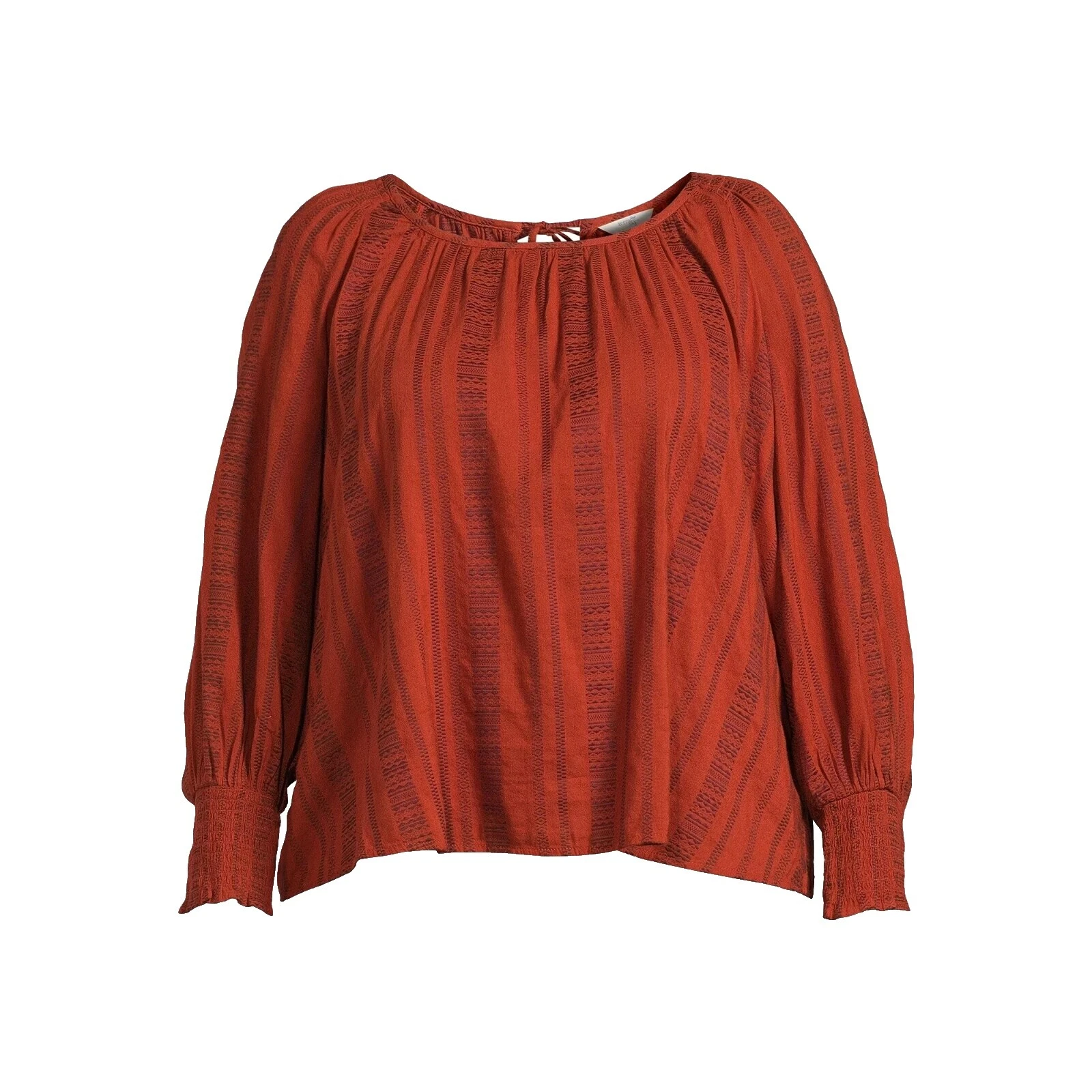 Scoop Neck Long Sleeve Tops for Women