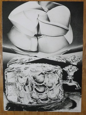 James Butler ''Sponge-Cake'' COLOR LITHOGRAPH LAKESIDE STUDIO 1971