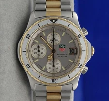 TAG-Heuer Model 2000 Ref. 875-206 w/LWO 283 Movement w/40 Jewels, Perfect Cond.