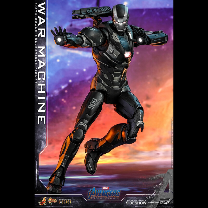 ホットトイズ MMS530D31 アベンジャーズ１/6 フィギュア　ウォーマシン Amazon.co.jp: 【ムービー・マスターピース DIECAST