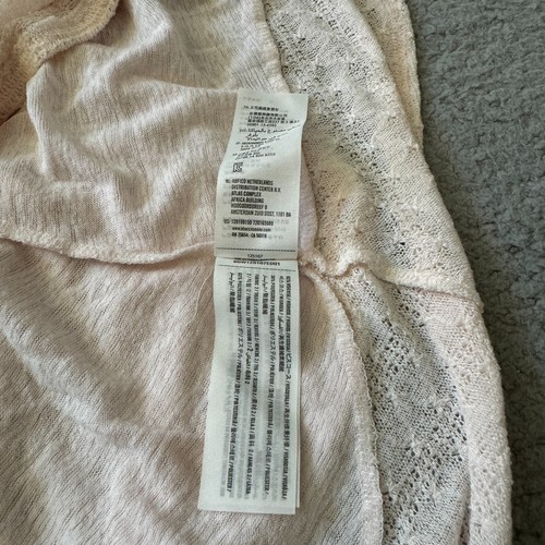 Abercrombie & Fitch New York Long Sleeve Shirt Top Ivory Women's Extra Small - Picture 5 of 8