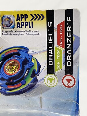 Beyblade Burst Evolution Draciel S & Dranzer F Dual Pack Beyblade Burst Evolution Draciel S & Dranzer F Dual Pack