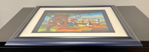 Limited Edition Cel Signed by Walter Lantz Woody Woodpecker Greets Friends - Picture 8 of 10
