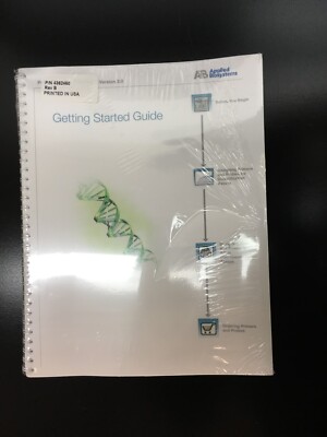 Applied Biosystems PN 4362460 Getting Started Guide