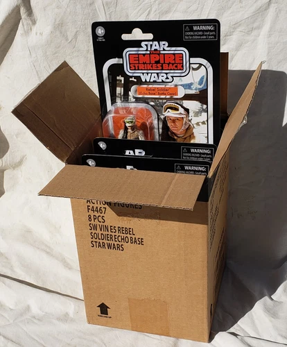 Star Wars Vintage Collection Rebel Soldier Hoth Echo Base VC68 Factory Case of 8