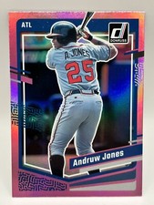 2023 Donruss Pink Variation Andruw Jones #200 Atlanta Braves NM