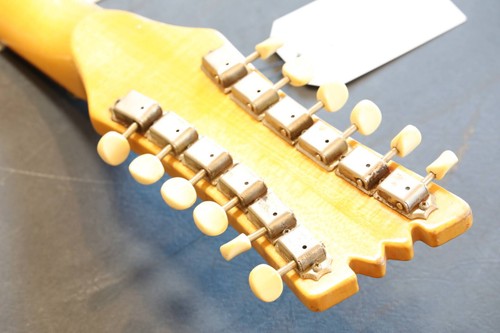 Vintage! 1967 Mosrite Celebrity XII 12-String Hollowbody Guitar Blue + Case - Picture 19 of 21