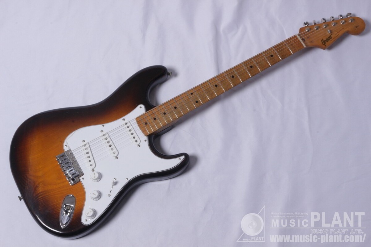ギター GRECO STRATOCASTER ORIGINAL MATSUMOKU 74 Greco Stratocaster Guitar, 1970's, Japan, Matsumoku Factory
