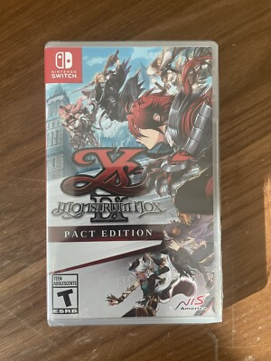 YS IX: Monstrum Nox | Pact Edition ~ Nintendo Switch Brand New Sealed