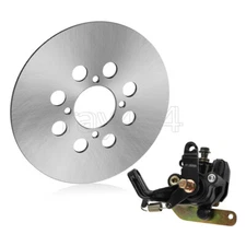 Rear Brake Caliper & Brake Disc Rotor for Yamaha Warrior 350 YFM350 1988-1989