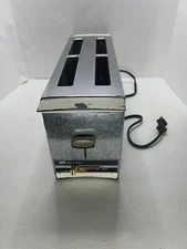Vintage Toaster SCM Proctor- Silex Chrome 4 slice Model T538WA  Color Tuner